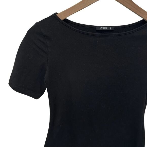 MANGDIUP Basic Sleeveless Bodysuit Black Small - Picture 7 of 11